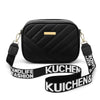 Black Leather Handbag for Girls & Women | Stylish Shoulder & Crossbody Bag | Daily Use & Gift