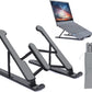 Plastic Foldable & Portable Laptop Stand | Lightweight Adjustable Laptop Holder | High-Quality ABS