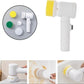 5-in-1 Rechargeable Magic Brush | Handheld Electric Scrubber | 360° Rotating with 3 Replaceable Multipurpose Brush Heads