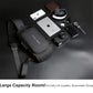 Black Multifunction Anti-Theft USB Charging Crossbody Shoulder Bag | Stylish, Secure & Travel-Ready