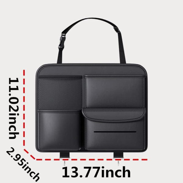 Multifunction Small Objects Car Seat Organizer Car Storage Organizer Car Seat Side Organizer Car Seat Back Protectors Premium Pu Car Storage Bag Car Accessories