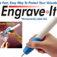 Engrave It – Carving Pen Engraver Machine For Glass, Plastic, Iron, And Steel