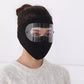 Windproof Winter Full Face Mask | Anti-Dust & Anti-Fog Goggles | Thermal Polar Fleece Protection for Outdoor Sports
